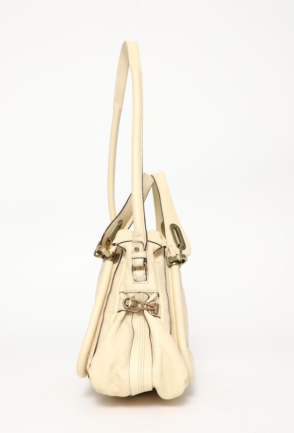 Chloé Ivory Paraty Shoulder Bag - 5