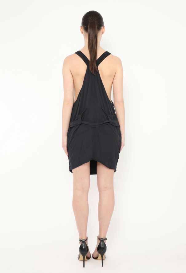 Balenciaga ICONIC S/S 2002 Le Dix Ruched Cargo Dress - 5