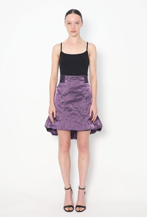 Rochas F/W 2004 Metallic Silk Ensemble - 4