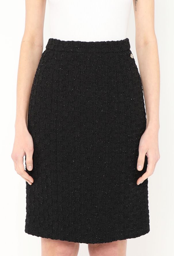 Chanel Resort 2021 Embroidered Tweed Skirt - 2