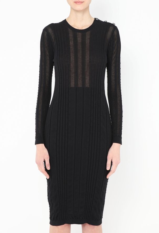Chanel 2022 Ribbed Bodycon Dress - 2