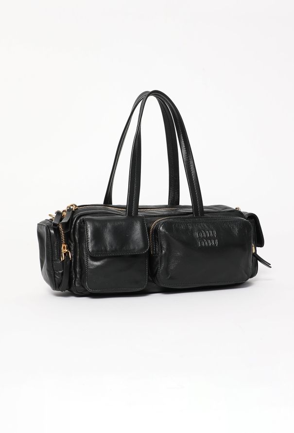 Miu Miu 2023 Nappa Leather Pocket Bag - 3