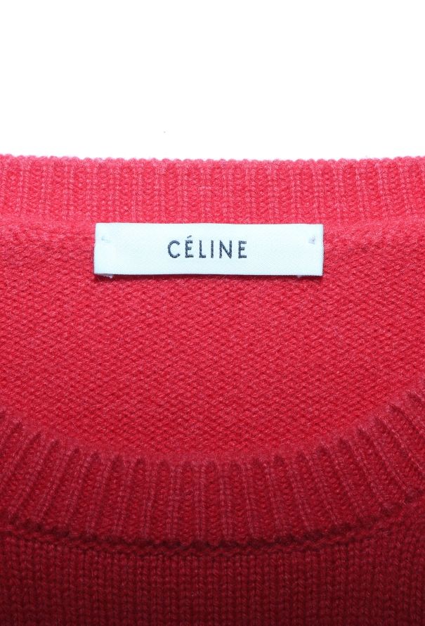 Céline Cashmere Triomphe Sweater - 4