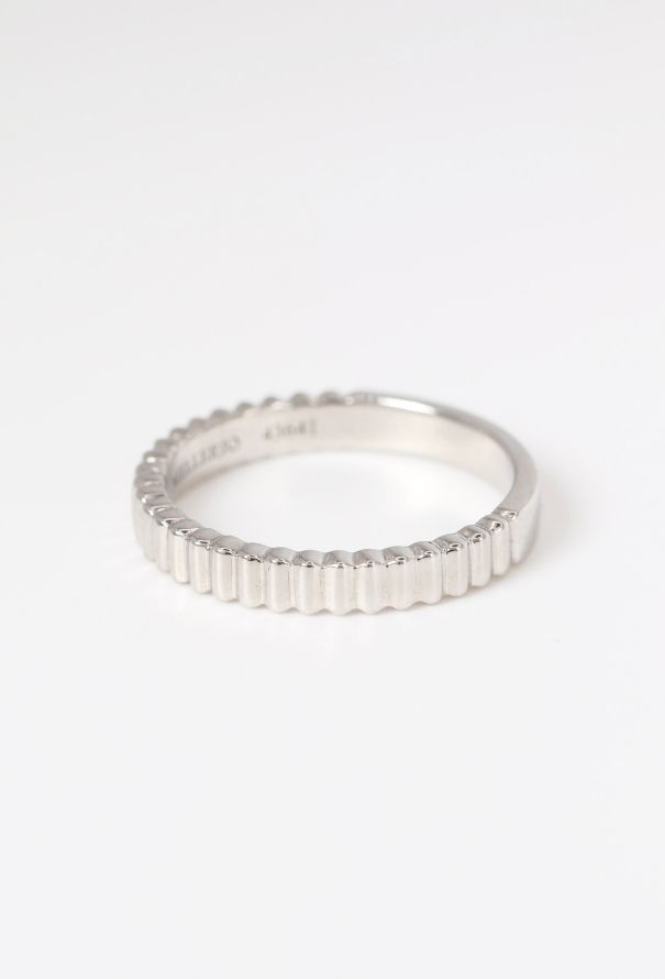 Mellerio 18k White Gold Affiniti Band Ring - 3