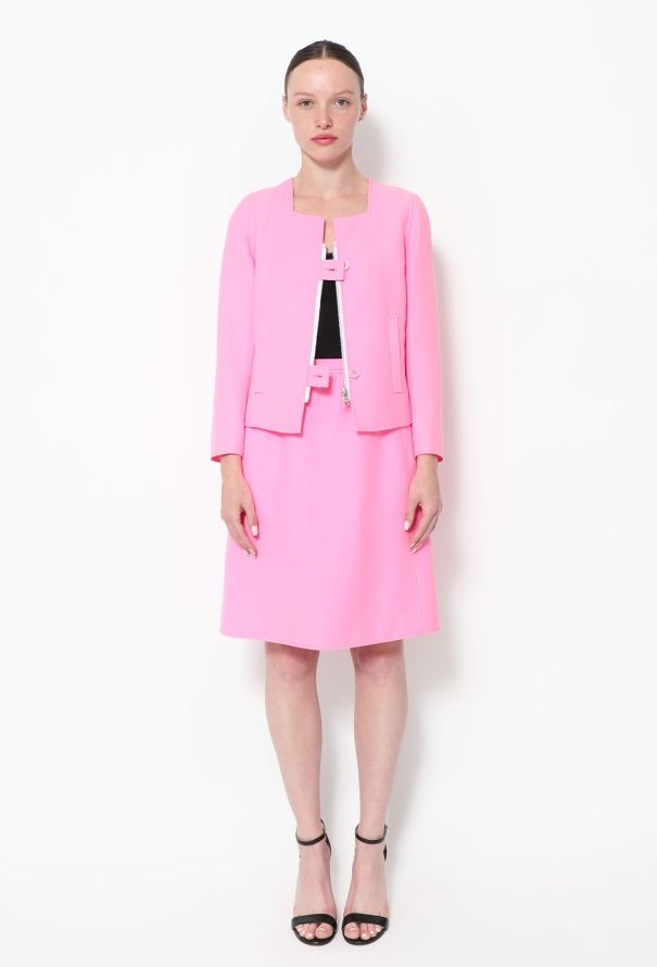 Courrèges 60s Mod Skirt Ensemble - 4