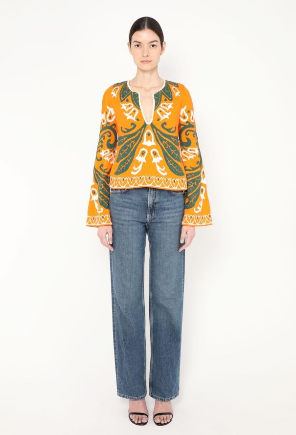 Emilio Pucci S/S 2015 Terrycloth Tassel Top - 4