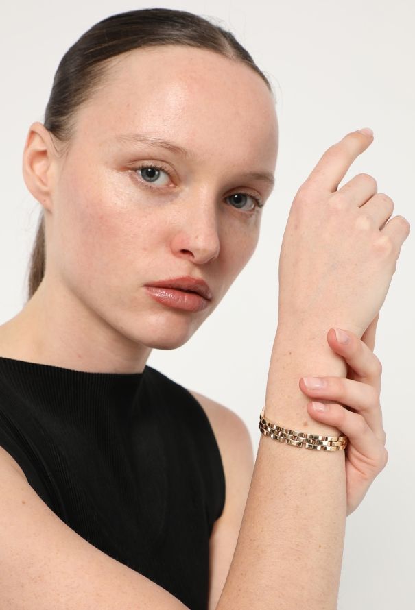 Cartier Panthère 18k Yellow Gold Mesh Bracelet - 4