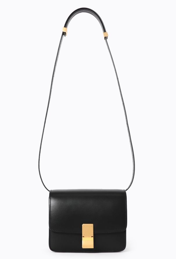 Céline Black Mini Classic Box Bag - 1