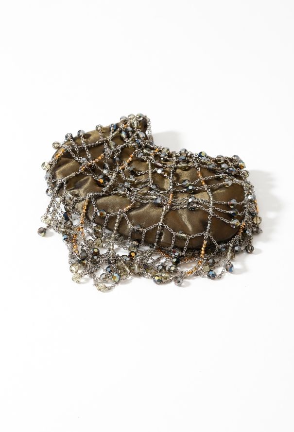 2000s Swarovski Couture Beaded Purse - 5