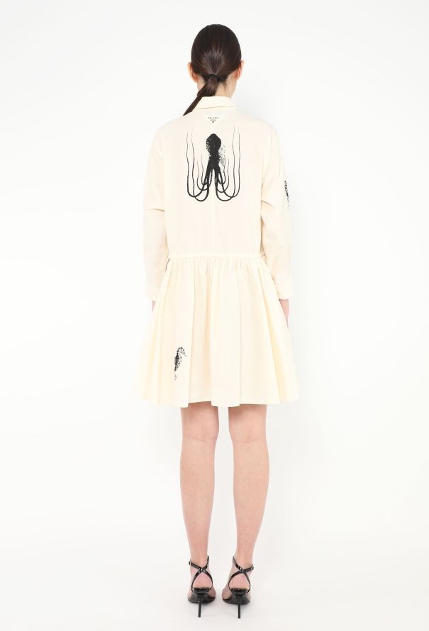 Prada S/S 2022 Cinched Mermaid Dress - 5