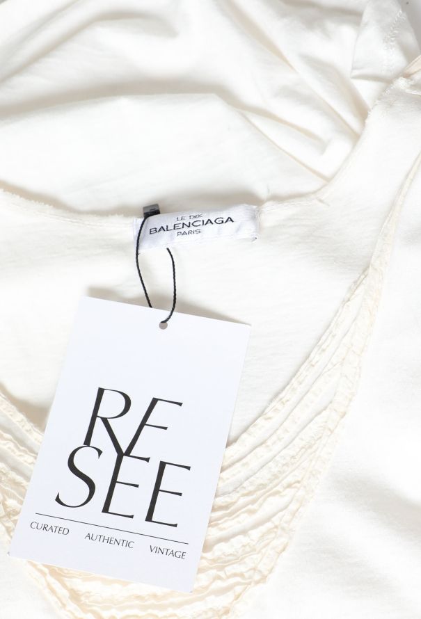 Balenciaga Le Dix Textured Cotton Tank - 4