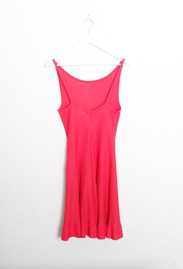 Alaïa Fluted Open Back Dress - 6