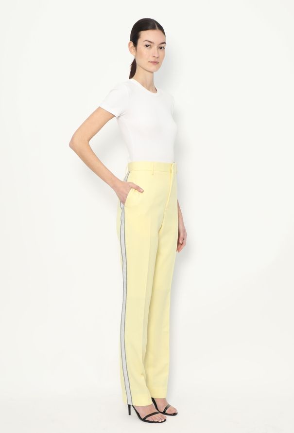 Calvin Klein F/W 2018 Braided Trim Trousers - 1