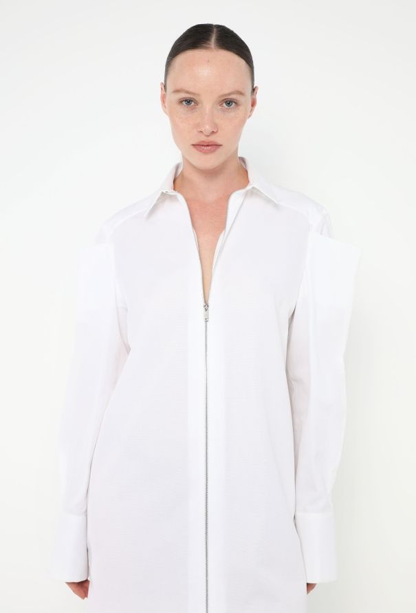 Givenchy Deconstructed Gabardine Zip Dress - 4