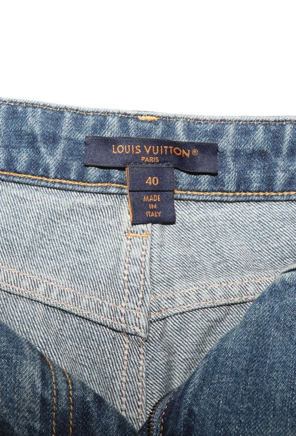 Louis Vuitton 2024 Monogram Wide-Leg Jeans - 6