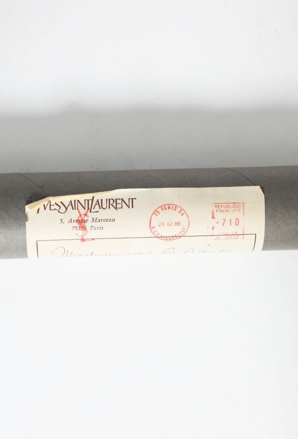 Saint Laurent Rare 1987 Love Poster, in Original Packaging - 2