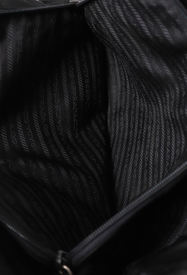 Prada Black Nylon Tote Bag - 12