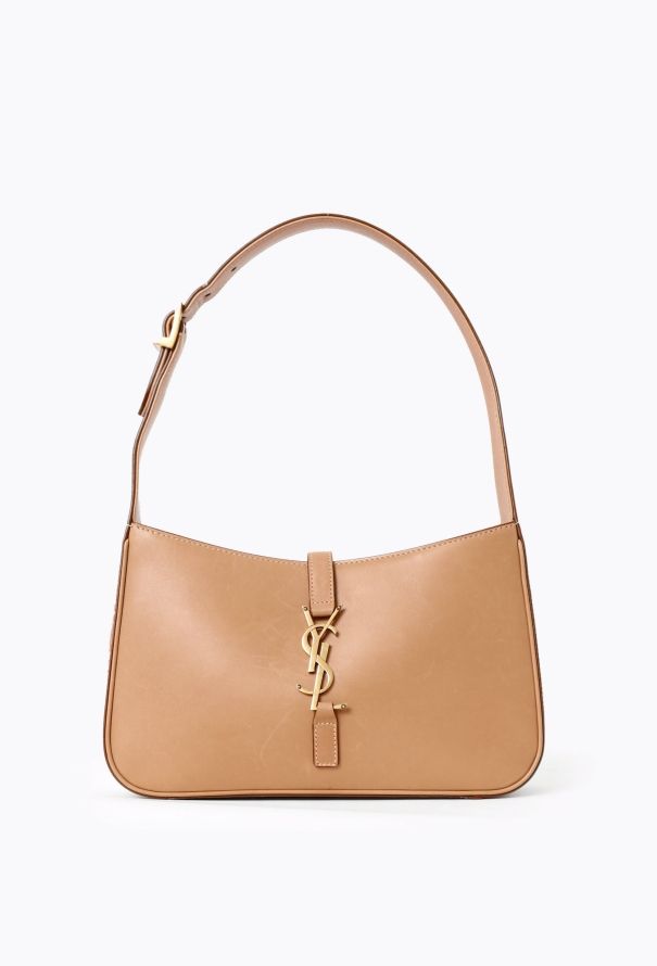 Saint Laurent Dark Beige Le 5 À 7 Hobo Bag - 1