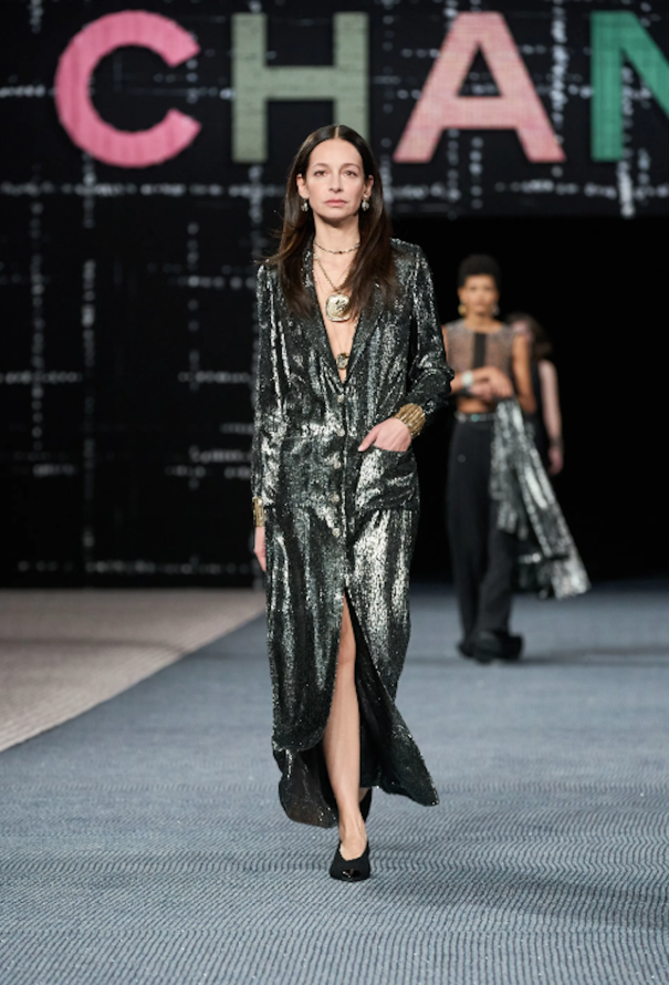 Chanel F/W 2022 Bouclé 'CC' Kitten Heels - 2