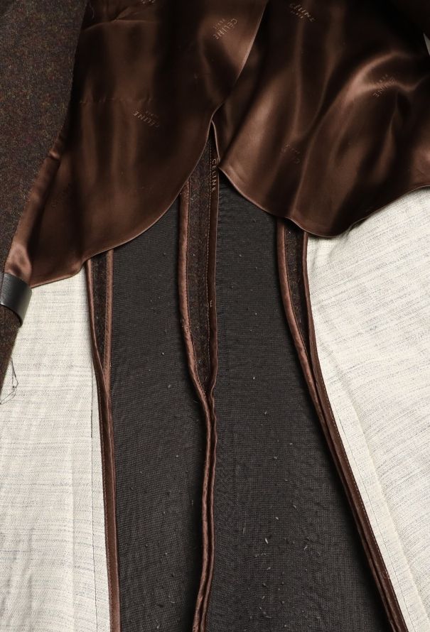 Céline F/W 2011 Flared Crombie Coat - 10