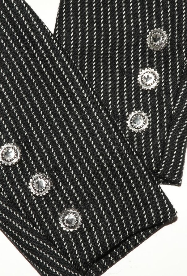Saint Laurent F/W 1992 Pinstripe Blazer - 7