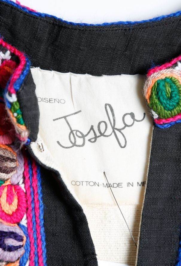 World Treasures Josefa '60s Authentic Mexican Kaftan - 4