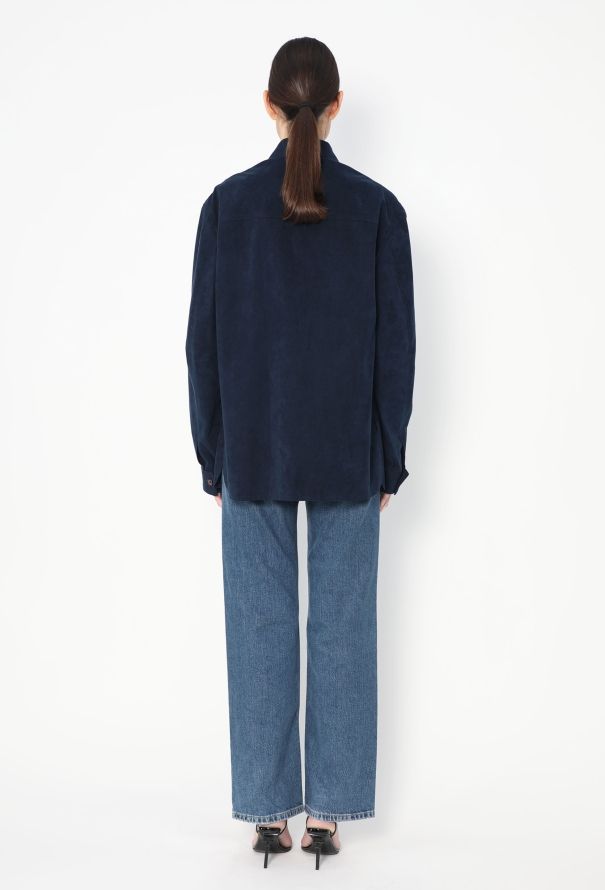 Halston Early '70s Ultrasuede Overshirt - 5