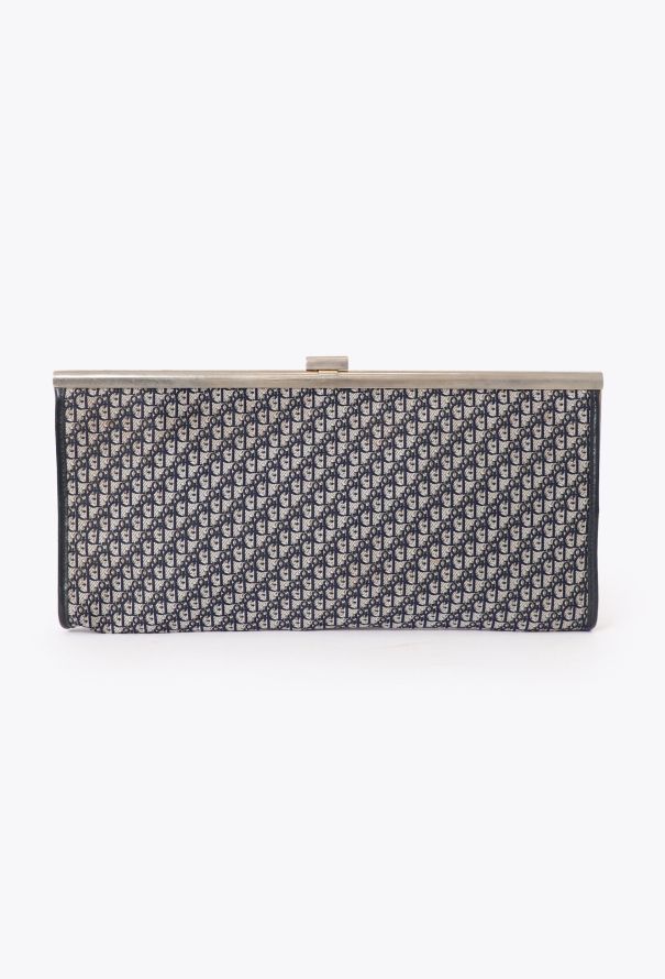 Dior Vintage Monogram Clasp Clutch - 5
