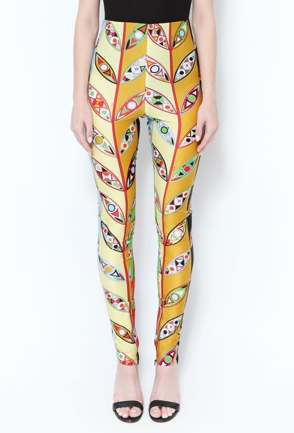Emilio Pucci Pre-Fall 2022 Girandole Print Leggings - 3