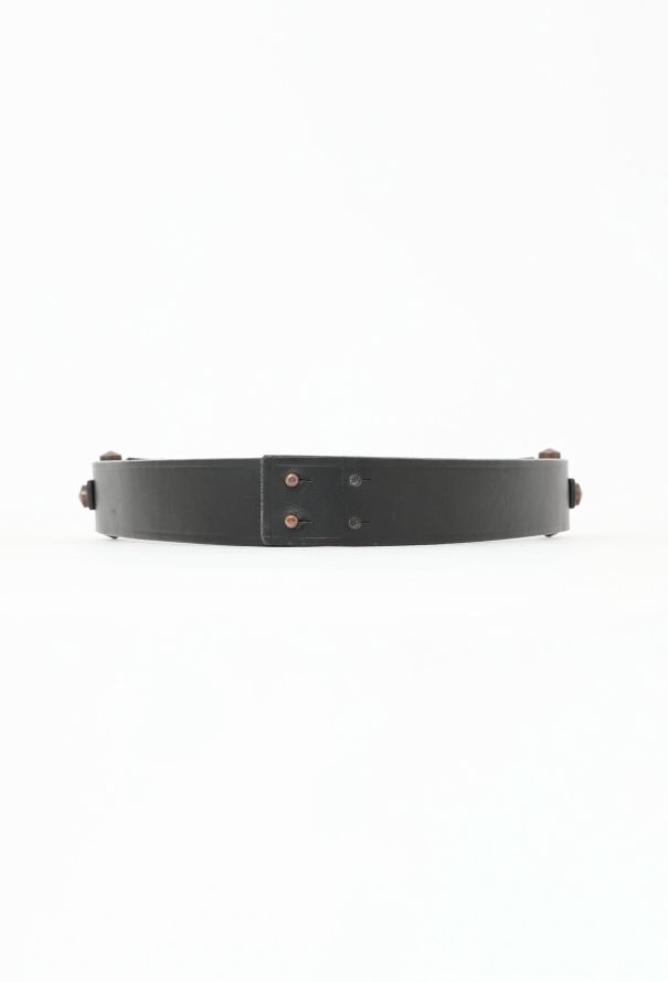 Lanvin F/W 2010 Studded Leather Belt - 5