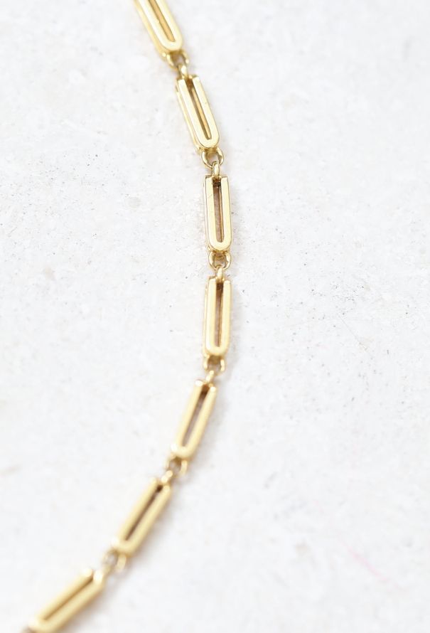 Vintage Fine Jewelry 18k Yellow Gold Chain Necklace - 4