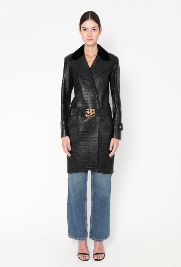 Chanel Pre-Fall 2019 Paris-New York Leather Coat - 4