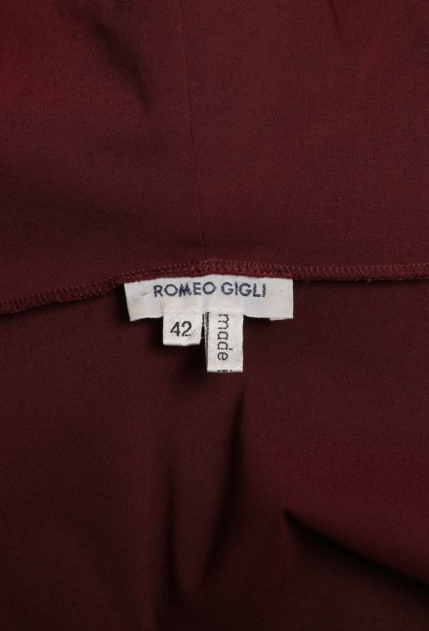 Romeo Gigli COLLECTOR '80s Cowl-Neck Dress - 6