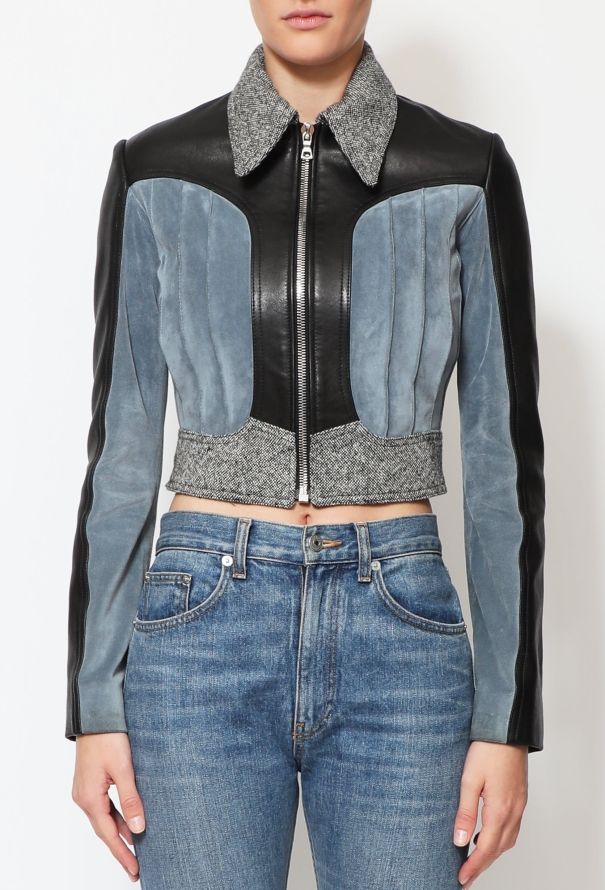 Rodarte S/S 2016 Suede Leather Jacket - 1