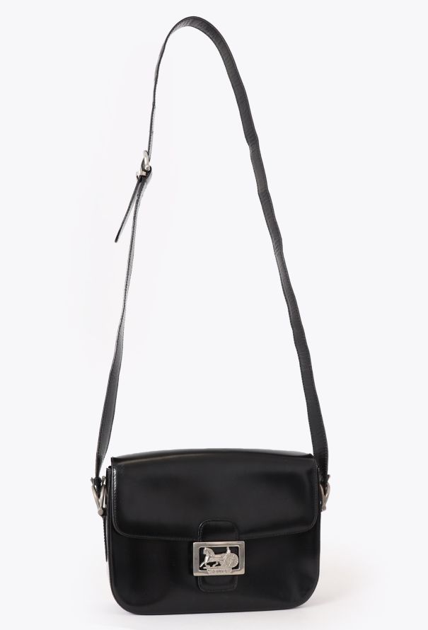 Céline Vintage Calèche Bag Black - 2