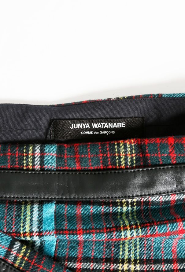 Junya Watanabe F/W 2016 Plaid Pleated Skirt - 5