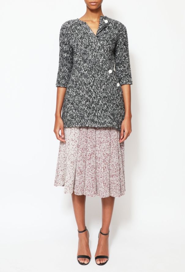 Céline F/W 2014 Bouclé Wrap Top - 3