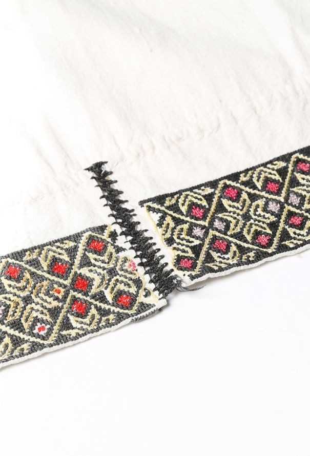 World Treasures Vintage Hand-Embroidered Kaftan - 7