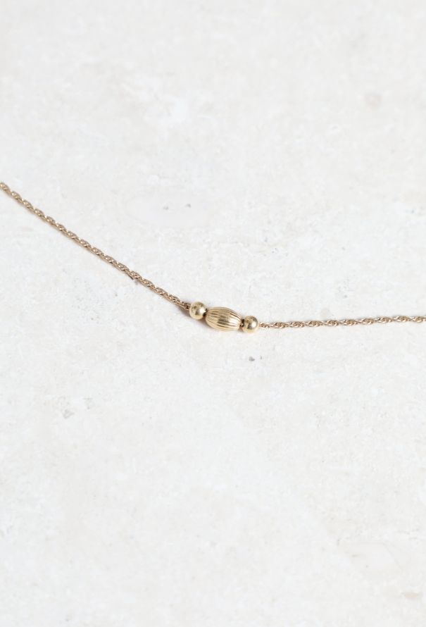 Vintage Fine Jewelry 18k Yellow Gold Necklace - 4