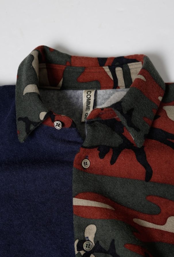 Comme des Garçons 2014 Camouflage Felt Top - 5