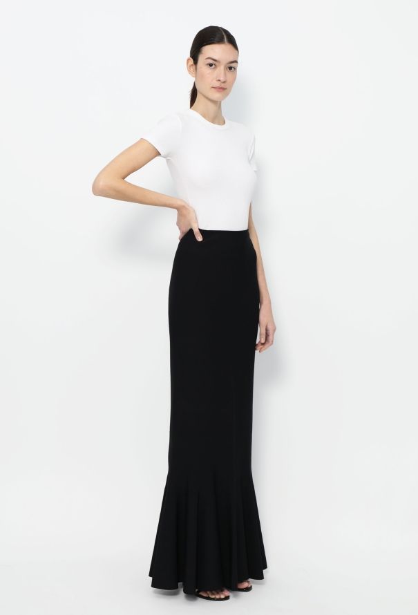 Alaïa F/W 2014 Fluted Maxi Skirt - 4