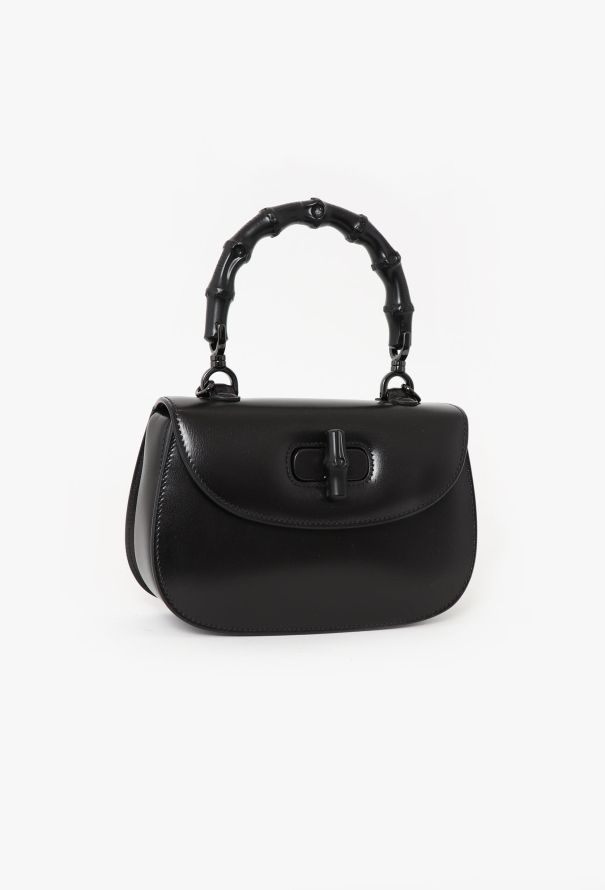 Gucci Black Bamboo 1947 Bag - 3