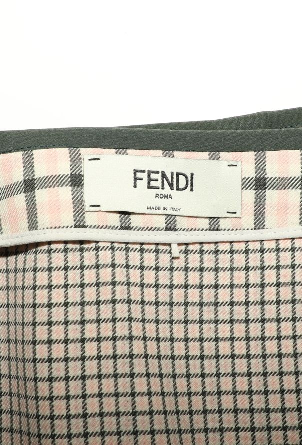 Fendi Pre-Fall 2018 Checkered Skirt - 5