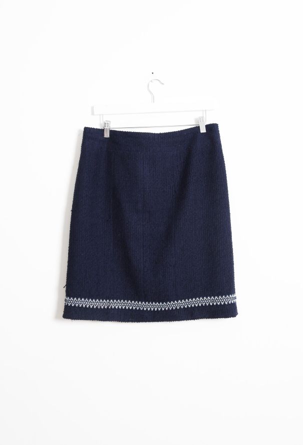 Chanel 1994 Bouclé Tweed Skirt - 7