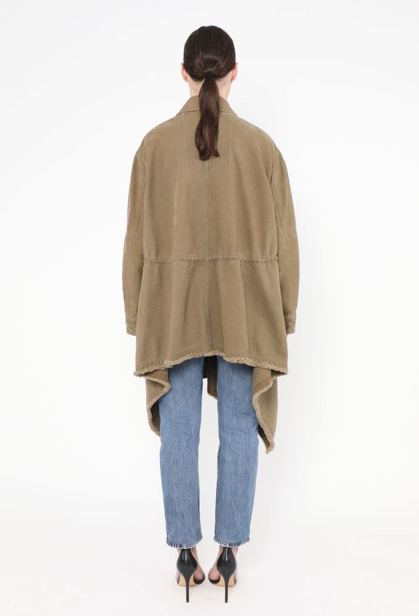 Valentino S/S 2017 Asymmetrical Cargo Jacket - 6