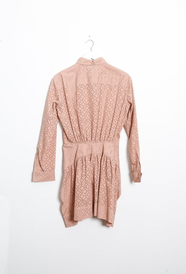 Alaïa S/S 2012 Eyelet Shirt Dress - 6