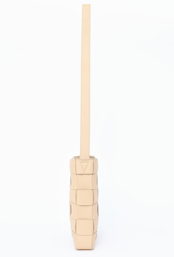 Bottega Veneta Beige Cassette Messenger Bag - 5