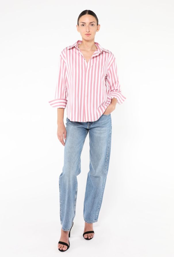 Jil Sander Striped Poplin Shirt - 1