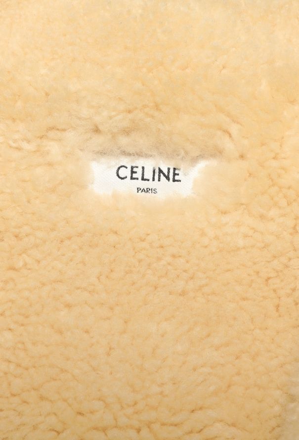 Céline 2019 Suede Shearling Lined Coat - 6
