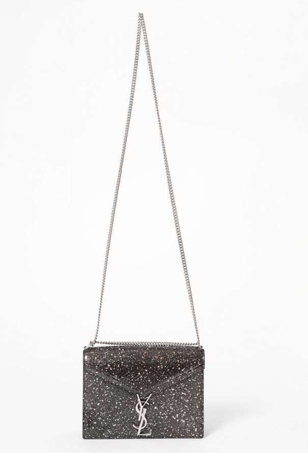 Saint Laurent Watersnake Monogram Crossbody Bag - 2